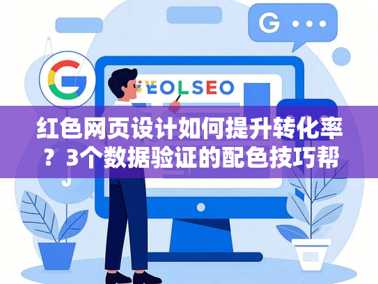 红色网页设计如何提升转化率？3个数据验证的配色技巧帮你省23%预算