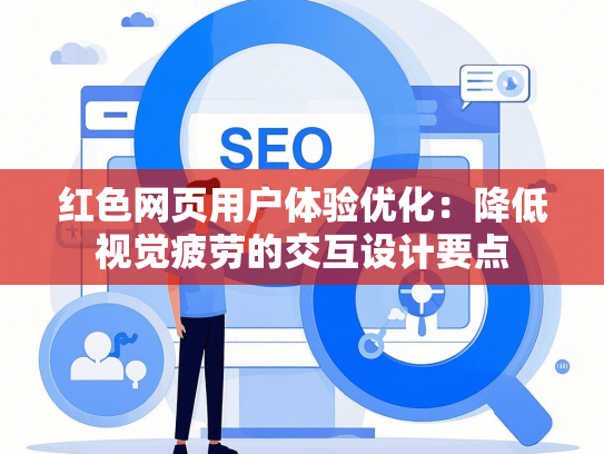 红色网页用户体验优化：降低视觉疲劳的交互设计要点