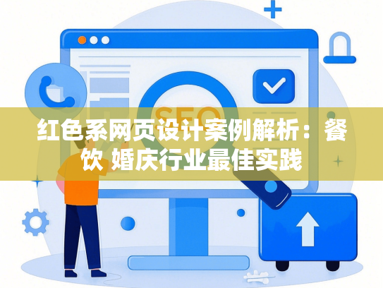 红色系网页设计案例解析：餐饮 婚庆行业最佳实践