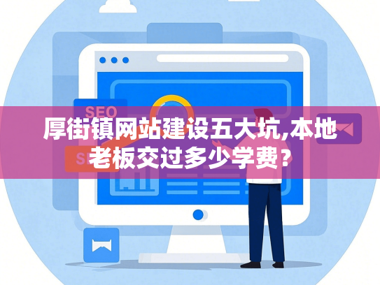 厚街镇网站建设五大坑,本地老板交过多少学费？