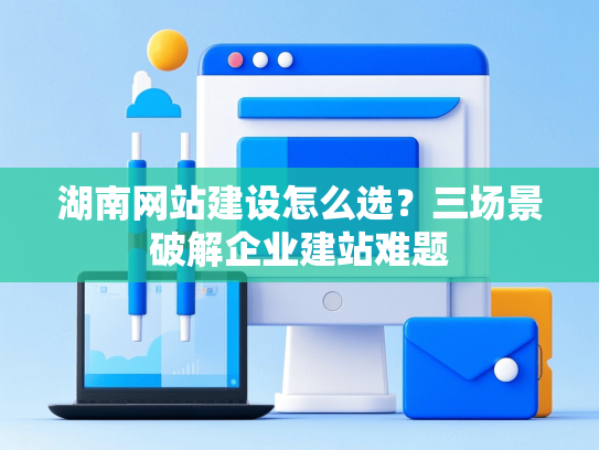 湖南网站建设怎么选？三场景破解企业建站难题