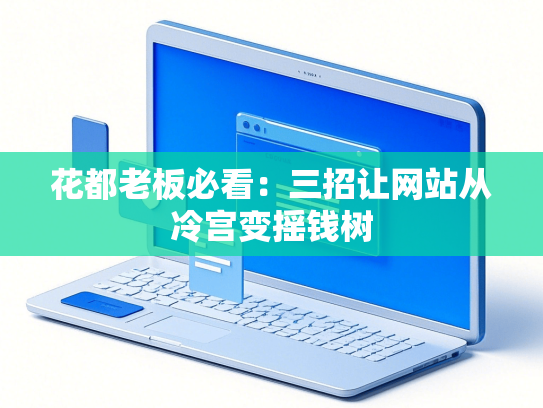 花都老板必看：三招让网站从冷宫变摇钱树