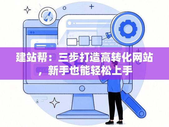 建站帮：三步打造高转化网站，新手也能轻松上手