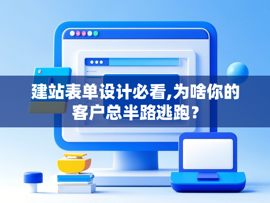 建站表单设计必看,为啥你的客户总半路逃跑？