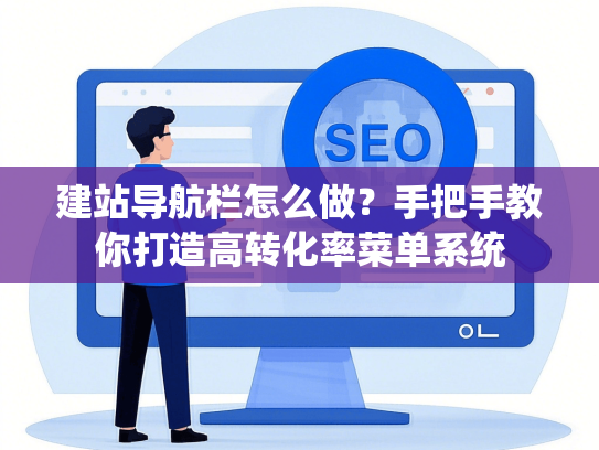 建站导航栏怎么做？手把手教你打造高转化率菜单系统