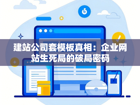 建站公司套模板真相：企业网站生死局的破局密码