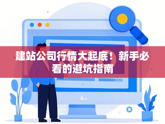 建站公司行情大起底！新手必看的避坑指南