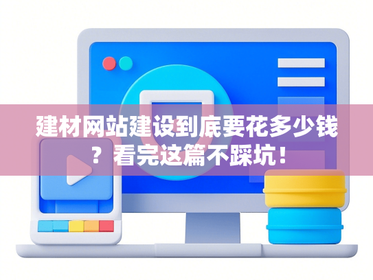 建材网站建设到底要花多少钱？看完这篇不踩坑！