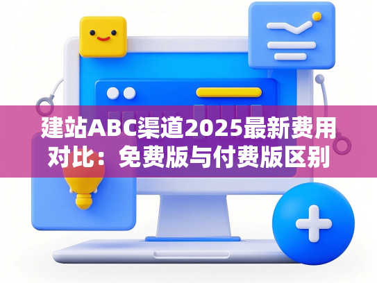 建站ABC渠道2025最新费用对比：免费版与付费版区别