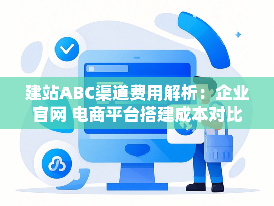 建站ABC渠道费用解析：企业官网 电商平台搭建成本对比-第1张图片