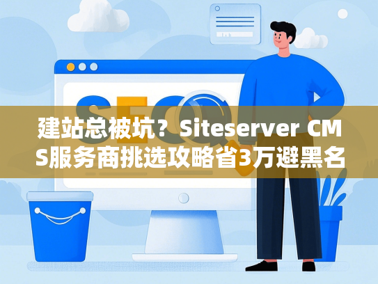 建站总被坑？Siteserver CMS服务商挑选攻略省3万避黑名单