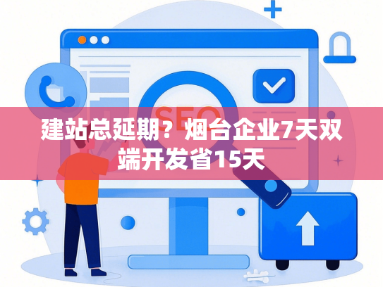 建站总延期？烟台企业7天双端开发省15天