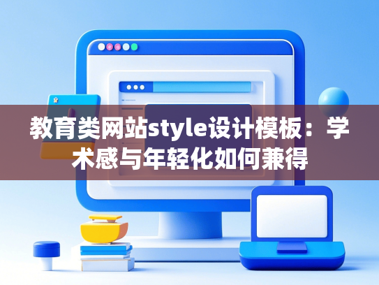 教育类网站style设计模板：学术感与年轻化如何兼得