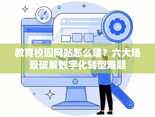 教育校园网站怎么建？六大场景破解数字化转型难题