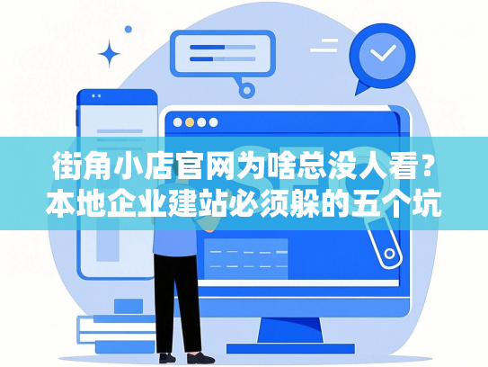街角小店官网为啥总没人看？本地企业建站必须躲的五个坑