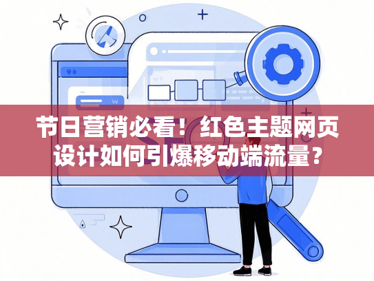 节日营销必看！红色主题网页设计如何引爆移动端流量？