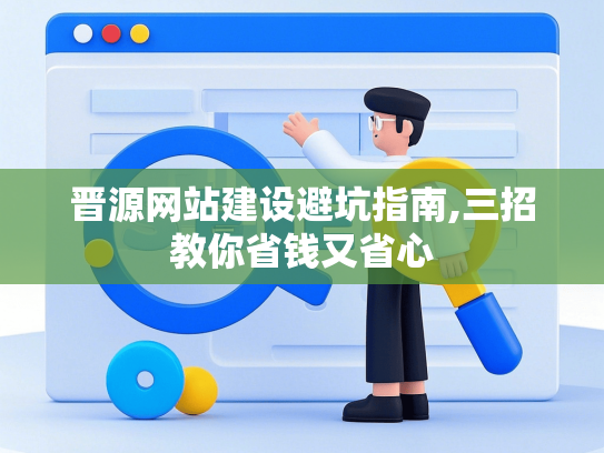 晋源网站建设避坑指南,三招教你省钱又省心