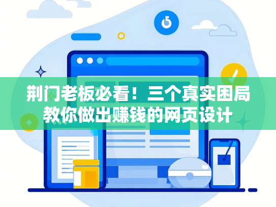 荆门老板必看！三个真实困局教你做出赚钱的网页设计