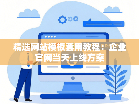 精选网站模板套用教程：企业官网当天上线方案