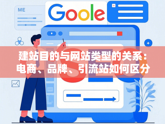 建站目的与网站类型的关系：电商、品牌、引流站如何区分？