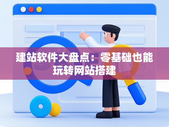 建站软件大盘点：零基础也能玩转网站搭建-第1张图片