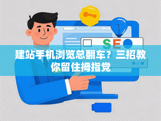 建站手机浏览总翻车？三招教你留住拇指党