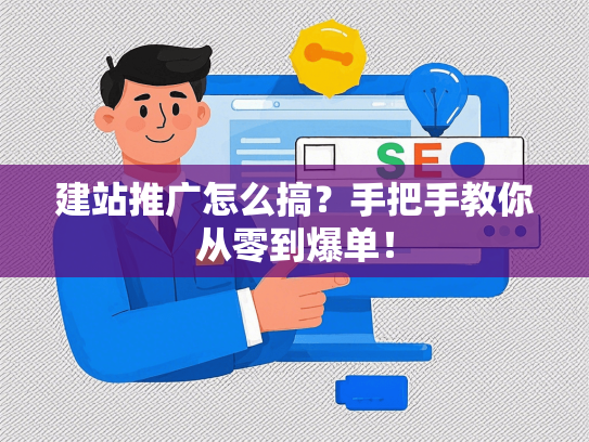 建站推广怎么搞？手把手教你从零到爆单！
