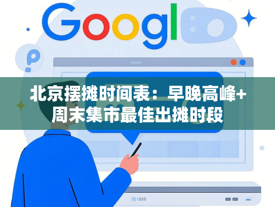 北京摆摊时间表：早晚高峰+周末集市最佳出摊时段