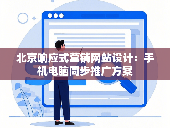 北京响应式营销网站设计：手机电脑同步推广方案