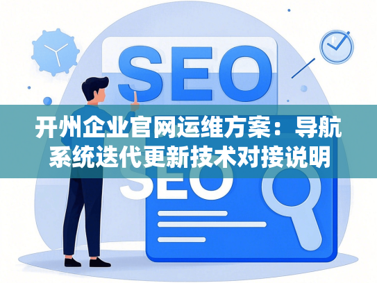 开州企业官网运维方案：导航系统迭代更新技术对接说明