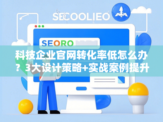 科技企业官网转化率低怎么办？3大设计策略+实战案例提升60%留资率-第1张图片
