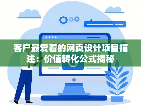 客户最爱看的网页设计项目描述：价值转化公式揭秘