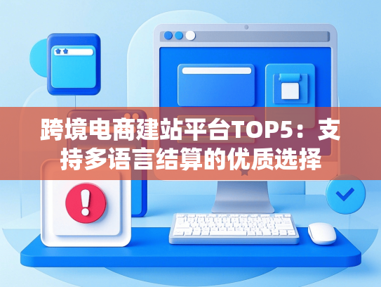跨境电商建站平台TOP5：支持多语言结算的优质选择