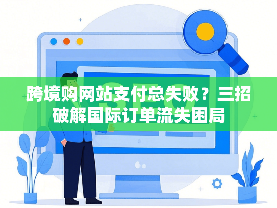 跨境购网站支付总失败？三招破解国际订单流失困局