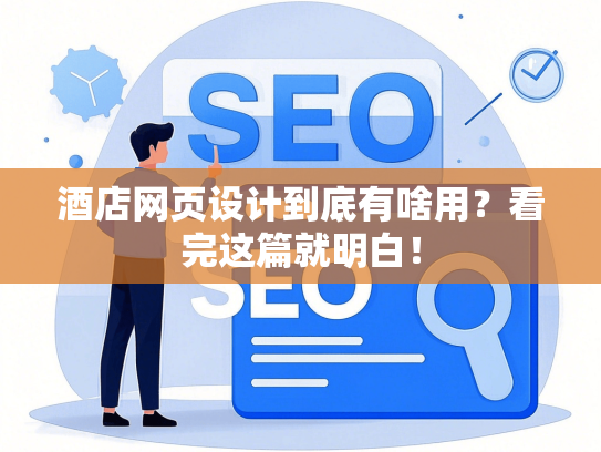 酒店网页设计到底有啥用？看完这篇就明白！