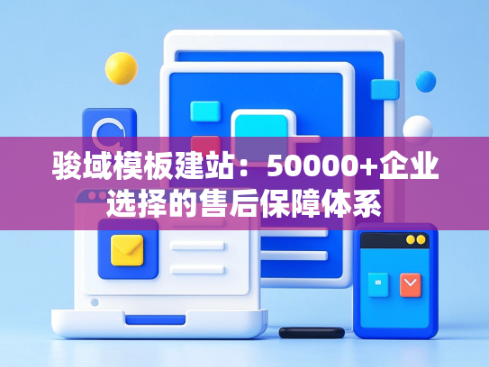 骏域模板建站：50000+企业选择的售后保障体系