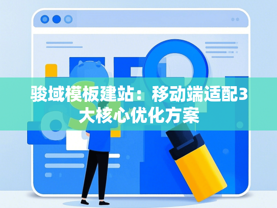 骏域模板建站：移动端适配3大核心优化方案-第1张图片