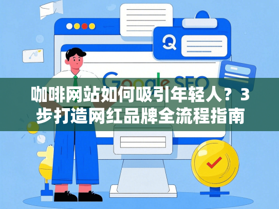 咖啡网站如何吸引年轻人？3步打造网红品牌全流程指南