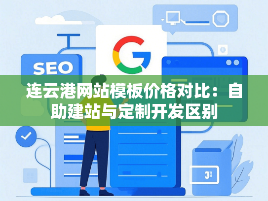 连云港网站模板价格对比：自助建站与定制开发区别