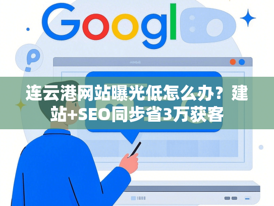 连云港网站曝光低怎么办？建站+SEO同步省3万获客