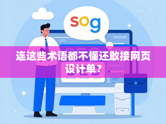 连这些术语都不懂还敢接网页设计单？
