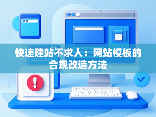快速建站不求人：网站模板的合规改造方法