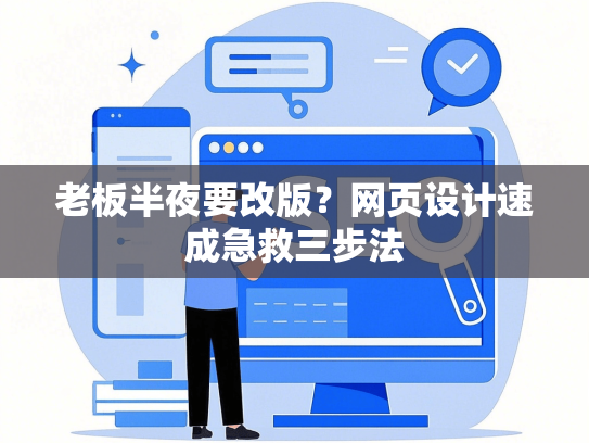 老板半夜要改版？网页设计速成急救三步法