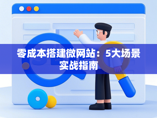 零成本搭建微网站：5大场景实战指南-第1张图片