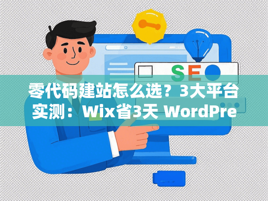 零代码建站怎么选？3大平台实测：Wix省3天 WordPress降本50%