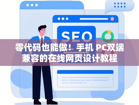 零代码也能做！手机 PC双端兼容的在线网页设计教程