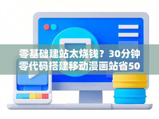 零基础建站太烧钱？30分钟零代码搭建移动漫画站省5000元