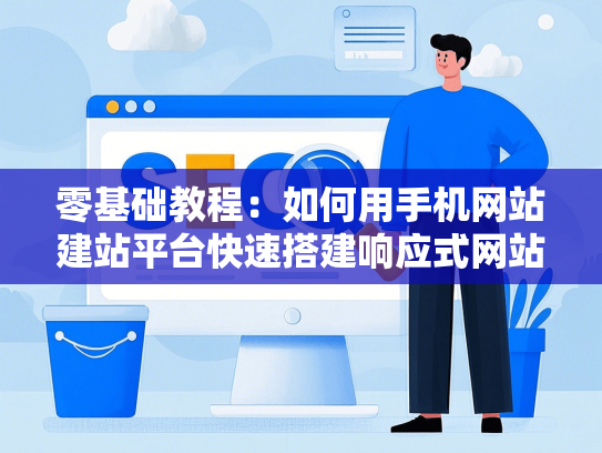 零基础教程：如何用手机网站建站平台快速搭建响应式网站？-第1张图片