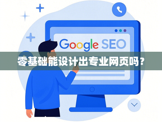 零基础能设计出专业网页吗？