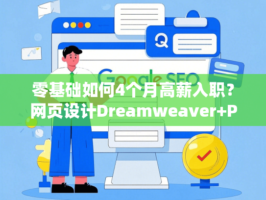 零基础如何4个月高薪入职？网页设计Dreamweaver+PS+Flash系统课省时30%